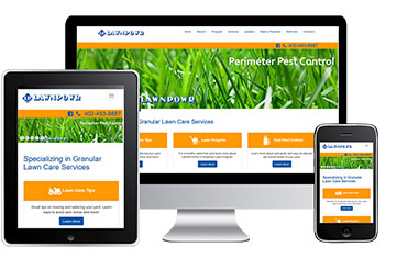 See WebHornet's Web Design Work for Omaha Landscapers - LawnPowr