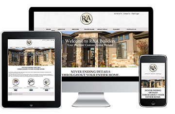 Omaha Web Design for Builders - R&A Builders
